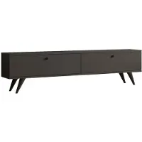 Norda Design , Paris - Anthracite, Meubles TV, Anthracite, 160 x 40 x 25 cm