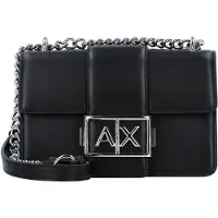 Giorgio Armani Sac à bandoulière 'Jodie' noir / argent