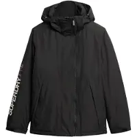 Superdry Veste mi-saison 'Yachter' rouge orangé / noir / blanc