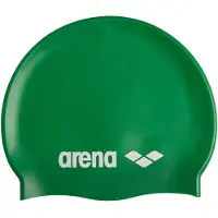 Arena Bonnet de bain unisexe Classic en silicone souple pour femmes et hommes, pour entra nement intensif et course, confortable, antid rapant, p
