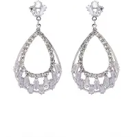 Avant Garde Boucles d'oreilles 'Zlatasa' argent