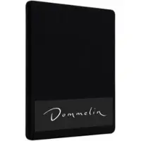 Dommelin Drap-housse Surmatelas Dommelin 5-9 cm Noir (Percale 200TC)-180 x 220 cm