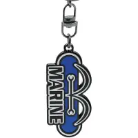 One Piece Portachiavi: Marine, Multicolore