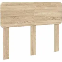 vidaXL Tête de lit en bois composite chêne Sonoma