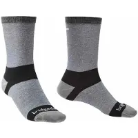 Bridgedale Liner Coolmax Long Socks Gris EU 36-39 Homme