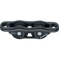 Harken Protexit Double Thru Deck Block 30 Mm Argenté