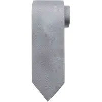 Suitable Cravate en Soie Grise K81-11 Gris