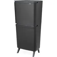 Brabantia SortUp Recycle Hi Poubelle 25 + 10 + 10 L Gris