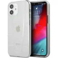 Mercedes MEHCP12SCLCT iPhone 12 mini 5.4-inch clear hard case, transparent line (Apple iPhone 12 mini), Coque pour téléphone portable, Transparent