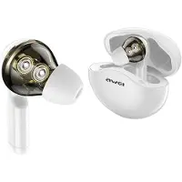 Awei Casque de sport Bluetooth T12Tws Blanc/Blanc