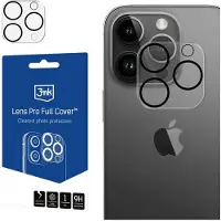 3MK Lens Pro Full Cove iPhone 11 Pro/11 Pro Max Szkło hartowane na obiektyw aparatu z ramką montażow