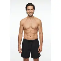 Reebok Shorts de bain 'YALE' noir / blanc