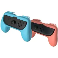 Subsonic Poignée de contrôle Duo Bleu Orange pour Nintendo Switch 2 et Nintendo Switch