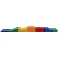 IGLU SET 7(S) Little Crawler - Mehrfarbig - Bunte Schaumstoff-Klettermodule/Bausteine für Kinder