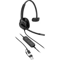 HP C01a9aa#ac3 Monaural Headphone Argenté