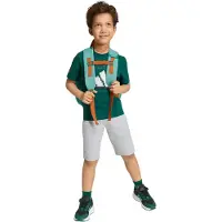 Adidas Ensemble de Shorts - Collegiate Green/Gris Ch - - 6 ans (116) - Shorts