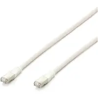 Equip Patch Cord S/FTP Cat.6a 0.5m, 0.5 m, Weiß