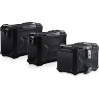 SW-Motech TRAX ADV kit complet de bagages noir avec supports, antivols, sacoches