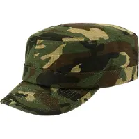 Brandit Casquette chocolat / brun foncé / vert / roseau