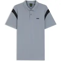 BOSS Union Paddy 10255848 Green Short Sleeve Polo Bleu XL Homme