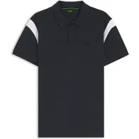 BOSS Union Paddy 10255848 Green Short Sleeve Polo Bleu S Homme