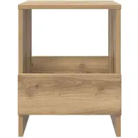vidaXL Étagère de rangement, 2 pièces, chêne artisanal, 35 x 30 x 45 cm