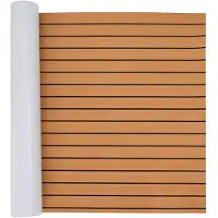 vidaXL Tapis de bateau marron et noir 240 x 90 cm en EVA