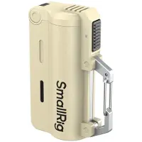 SmallRig Kit chargeur 6089 avec 2 batteries 21700 de 5000 mAh, marron sable