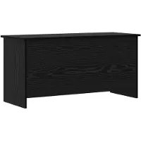 vidaXL Coffre de rangement en chêne noir 100 x 40 x 50 cm