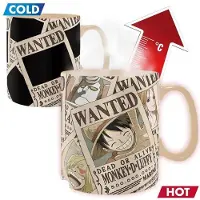 Abystyle Mug céramique One Piece Heat Change - Wanted (460ml)
