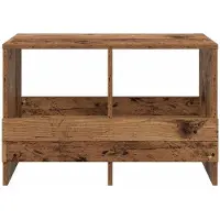 vidaXL Porte-revues en aluminium 68,5 x 30 x 45 cm