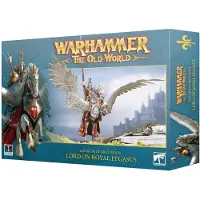Games Workshop Warhammer ToW - Royaume de Bretonnia Seigneur sur Pégase Royal (Matières plastiques)