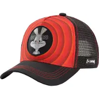 Capslab Casquette 'Bugs Bunny Looney Tunes' rouge