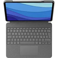 Logitech Clavier et étui - - Combo Touch - rétroéclairé - Trackpad - QWERTY Italien