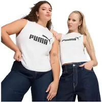 Puma Haut de sport 'Ess No. 1' noir / blanc