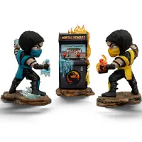 Iron Studios Mortal Kombat Mini Coscorpion Vssubzero Arcade Set Mini Figure 15 Cm Multicolore
