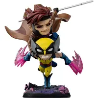 Iron Studios 97 Mini Cogambit Et Mini Figurine Wolverine X-men 23 Cm