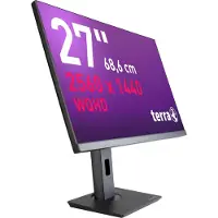 Wortmann AG 3030231 computer monitor 68.6 cm (27") 2560 x 1440 pixels Wide Quad HD LED Black