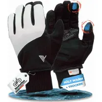 MIVELO THERMO-FIT Gants d'hiver - Polaire thermique & 3M Thinsulate - Unisexe - Taille L