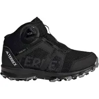 Adidas wäsche Boots 'BOA Mid RAIN.RDY Hiking' gris foncé / noir / blanc