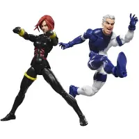 Hasbro Black Widow Y Quicksilver Los Vengadores Avengers Marvel Figures Pack 15 Cm Bleu