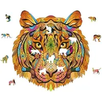 Gigamic Puzzle Rainbow Wooden Tigre 139 pièces