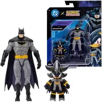 JAKKS Pacific Sega Sonic X DC Multipack Shadow - Figurine de 7 cm - Gris Gris - Taille unique