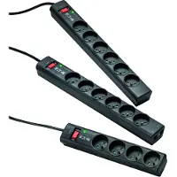 Eaton Multiprise/Parafoudre - Protection Strip 4 Fr - Ps4F - 4 Prises Françaises - Noir