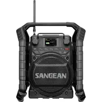 Sangean Radio DAB+/FM/RDS BT AuxIn USB 2Weckz. Sleept. IP65 Batterie sw