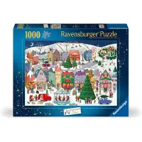 Ravensburger - Puzzle La ville de Noël 1000 pcs