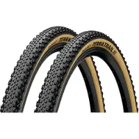 Continental 2 pneus Terra Trail ProTection, 40-622, noir/crème, pliables, 28x1,50