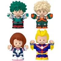 Little People Figurines De Collection My Hero Academia 4 Unités