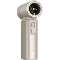 JISULIFE Handheld Fan Ultra2 3-in-1 Fan-flashlight-powerbank Brown - Ventilateur À Main