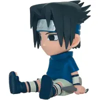 Plastoy Naruto Shippuden Sasuke Piggy Bank Figure 18 Cm Bleu